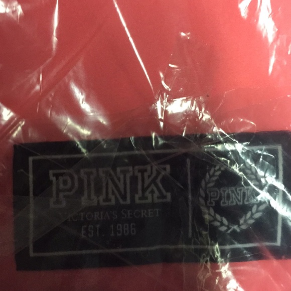 PINK Anorak Windbreaker M/L Neon Red M/L NEW - Picture 6 of 8